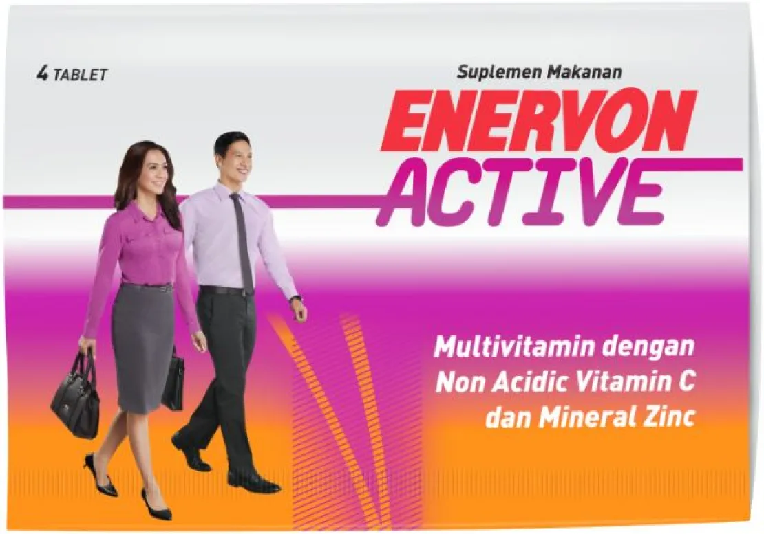Manfaat Enervon C Active, Multivitamin untuk Kaum Aktif