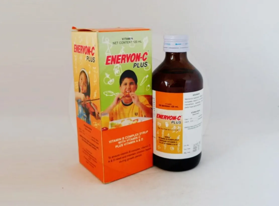 Enervon-C Plus Sirup, Multivitamin untuk Pertumbuhan Anak
