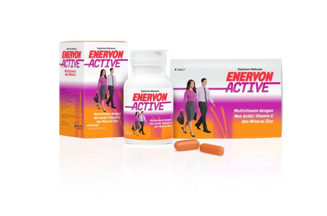 Yuk, Kandungan Aktif yang Ada di Dalam Enervon Active!