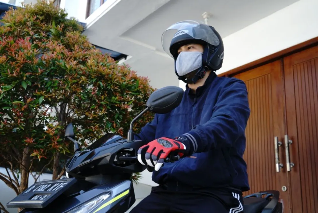 Begini Protokol Kesehatan Pergi Ke Kantor Dengan Motor Pribadi
