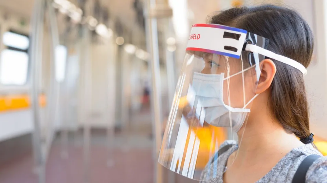 Larangan Pakai Face Shield Tanpa Masker, Apa Alasannya?