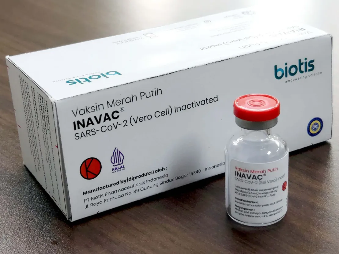 Vaksin Inavac Resmi Boleh Digunakan untuk Booster