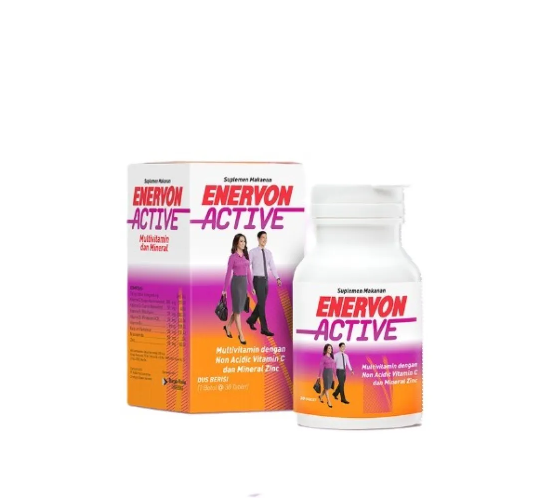 Enervon Active: Manfaat, Kandungan, dan Aturan Pakainya