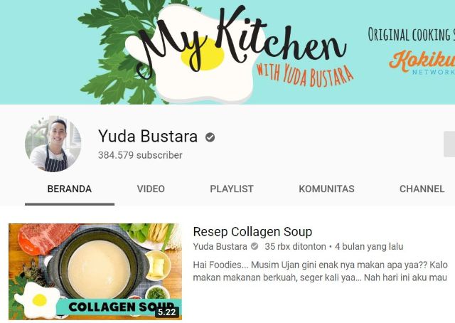 Bosan Saat Di Rumah Aja? Yuk, Belajar Masak dari 5 Channel Youtube Ini
