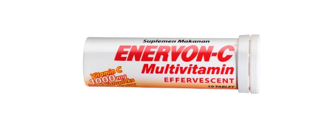 Enervon-C Effervescent: Multivitamin untuk Kuatkan Kekebalan