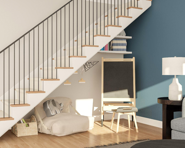 Bikin Rumah Makin Cantik, Yuk Coba 5 Dekorasi di Bawah Tangga Ini