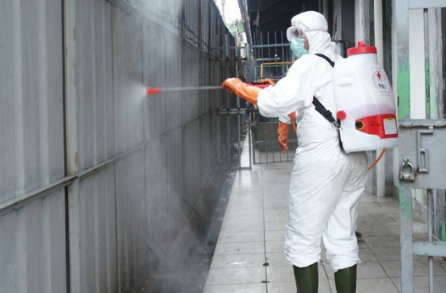 WHO: Semprot Disinfektan di Jalan dan Ruang Terbuka Tak Efektif
