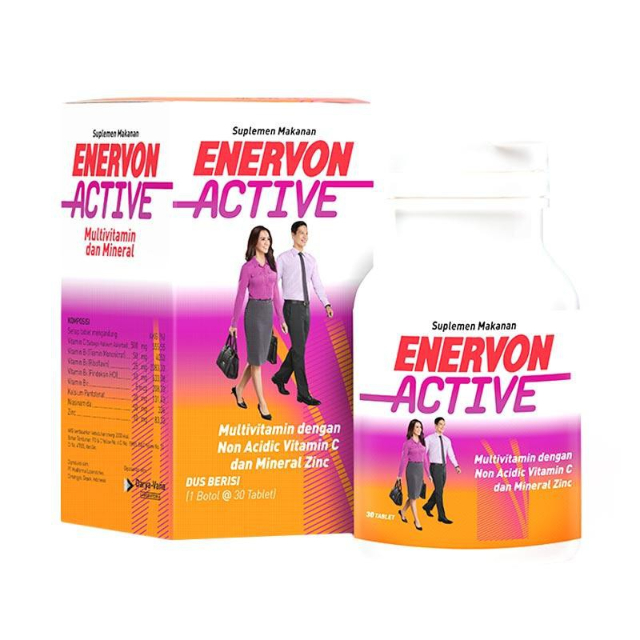 Yuk, Kenali Enervon Active, Multivitamin untuk Kaum Aktif!