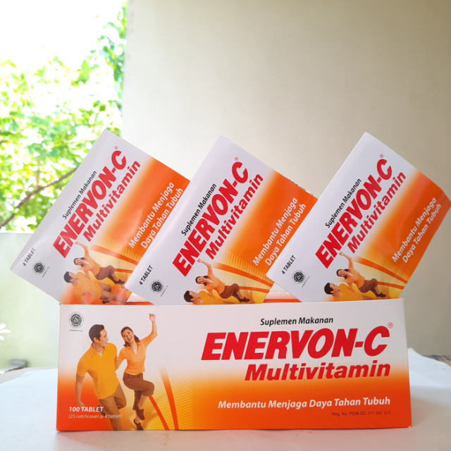 Enervon-C, Suplemen Vitamin C Penuh Manfaat dan Kaya Nutrisi Penting