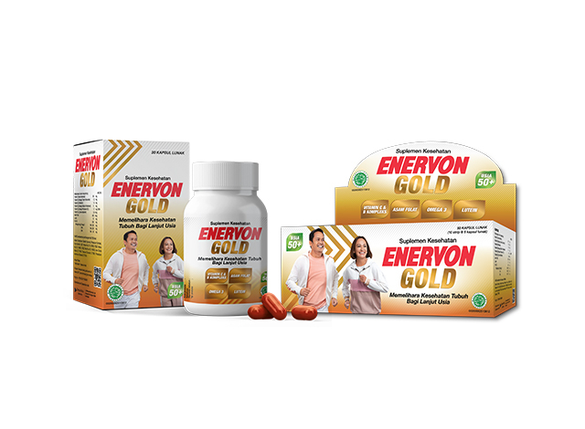 Enervon Gold: Multivitamin untuk Tetap Aktif di Usia Emas