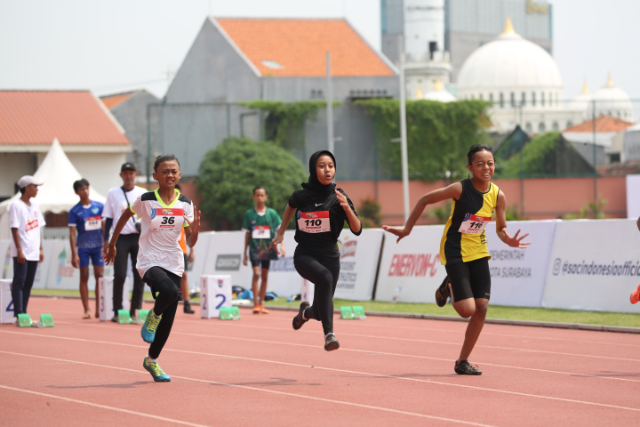 ENERVON-C Dukung Calon Atlet Muda Asal Jawa Timur di Student Athletics Championships 2022