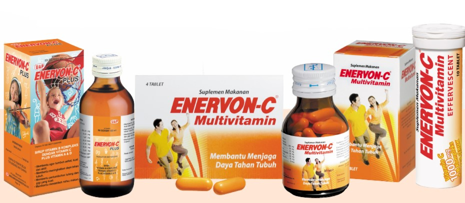 Detail Kandungan Enervon, Vitamin Stamina Tubuh Semua Usia