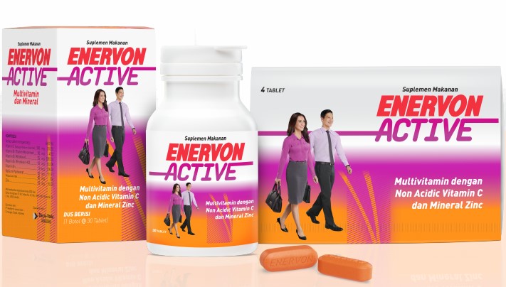 Detail Kandungan Enervon, Vitamin Stamina Tubuh Semua Usia